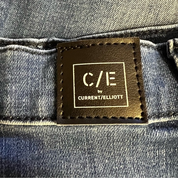 C/E by Current Elliott High Rise Flare Jeans Sz 30 - Picture 13 of 15